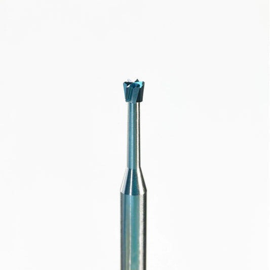 NIQUA® "124" SUPER Q Carbide Inverted Cone Bur - Precision for Hard Alloys