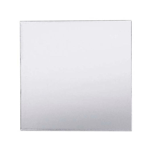 Sterling Silver 76.2mm x 76.2mm Sheet, 0.40mm, Dead-Soft, Brushed Finish