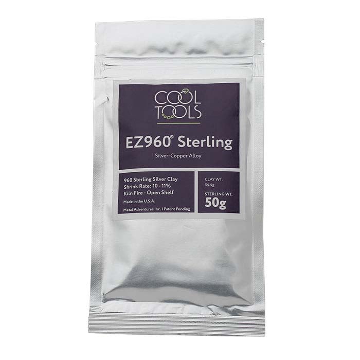 Cool Tools EZ960® Sterling Silver Clay, 50g
