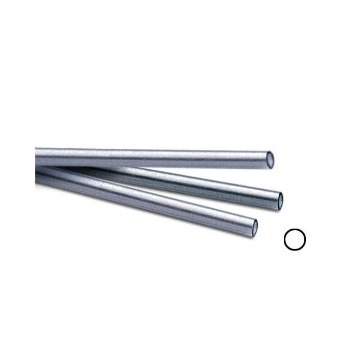 Tubo de plata esterlina sin costura de 1,63 mm, duro, longitud de 304,8 mm
