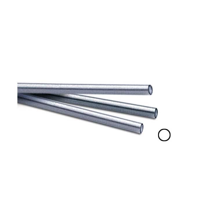 Tube sans soudure en argent fin 999, 4,88 mm, souple, longueur 304,8 mm