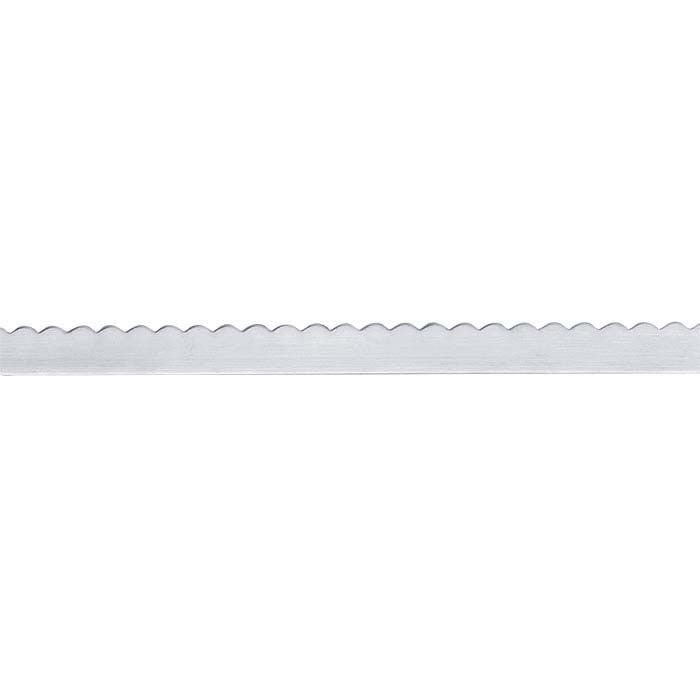 .999 Fine Silver 4.76mm Scalloped Strip, 0.32mm, Dead-Soft