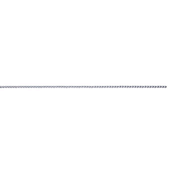 Sterling Silver Half-Bead Wire, 1.63mm, Dead-Soft