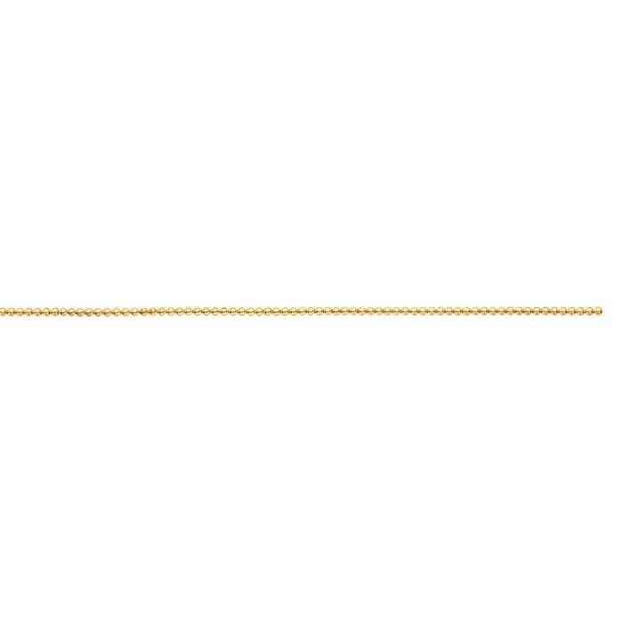 14/20 Yellow Gold-Filled 1.9mm Full-Bead Wire, Dead-Soft
