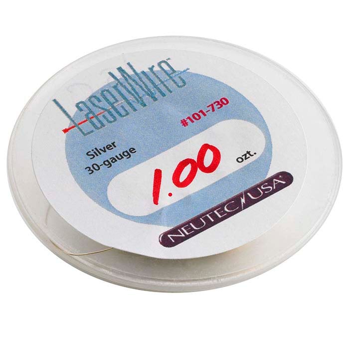 Silver Laser-Weight Wire Solder, 30-Ga., Extra-Hard
