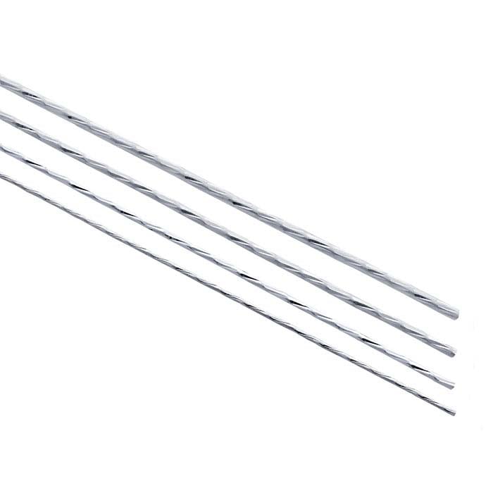 Sterling Silver Diamond-Cut Pattern #1 Wire, Dead-Soft