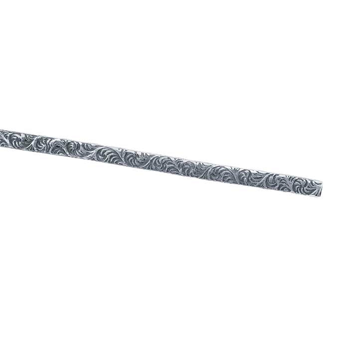 Sterling Silver Square Pattern Wire, Dead-Soft