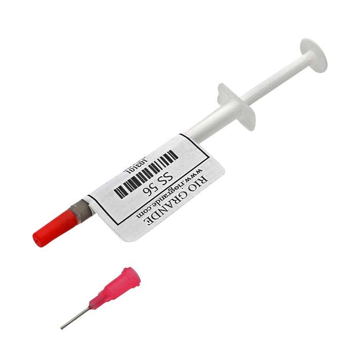 Silver Paste Solder Syringe, 560 Extra-Easy, 1 dwt.