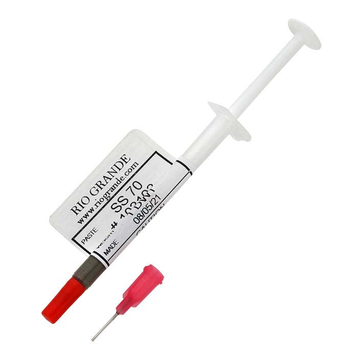 Silver Paste Solder Syringe, 700 Medium, 1 dwt.
