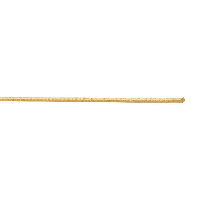 14/20 Yellow Gold-Filled Pattern #4 Sparkle Wire, 1.2mm, 1/4-Hard