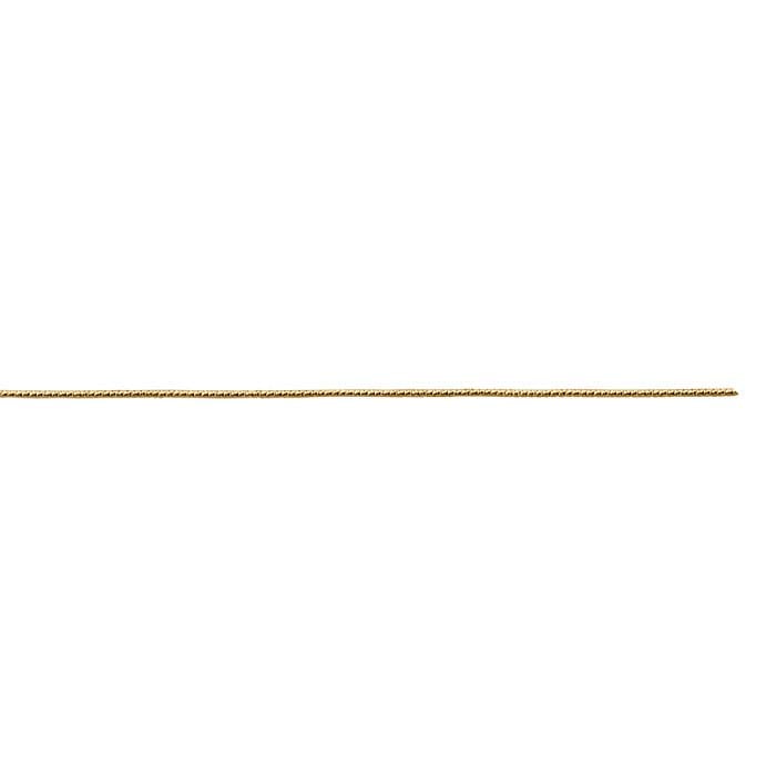 14/20 Yellow Gold-Filled Pattern #5 Sparkle Wire, 0.8mm, 1/4-Hard