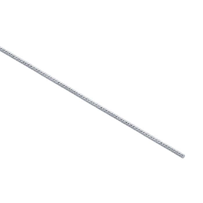 Sterling Silver Round Pattern Wire, Dead-Soft