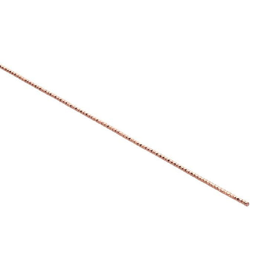 14/20 रोज़ गोल्ड-फिल्ड पैटर्न #3 स्पार्कल वायर, 1mm, 1/4-हार्ड
