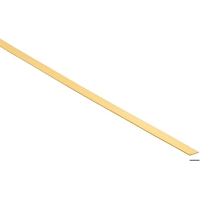 14/20 Yellow Single-Clad Gold-Filled 4.76mm Strip, 0.25mm, Dead-Soft