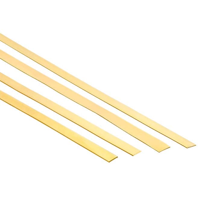 14/20 Yellow Single-Clad Gold-Filled 3.17mm Strip, 0.32mm, Dead-Soft