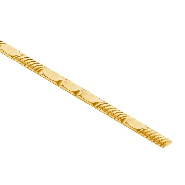 14/20 Yellow Gold-Filled Pattern Wire, Dead-Soft