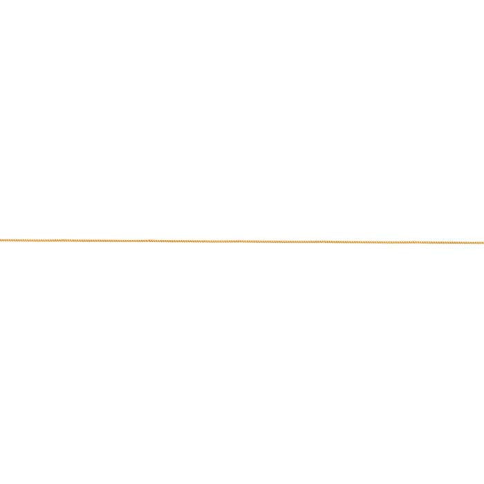 14/20 Yellow Gold-Filled Round Twist-Pattern Wire, 0.72mm, Dead-Soft