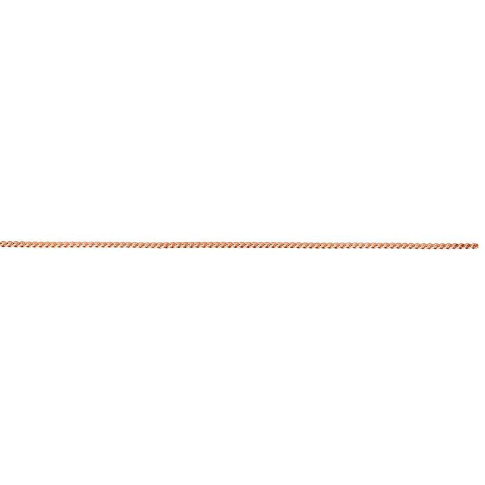 14/20 Rose Gold-Filled Round Twist-Pattern Wire, 1.29mm, Dead-Soft