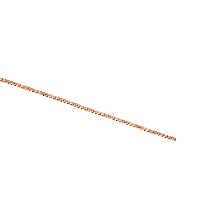 14/20 Rose Gold-Filled Round Twist-Pattern Wire, 1.02mm, Dead-Soft