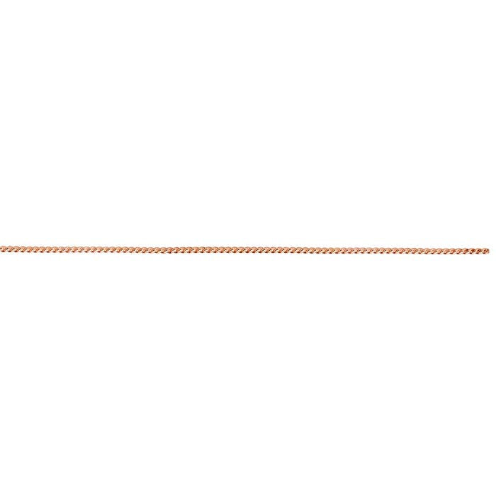 14/20 Rose Gold-Filled Round Twist-Pattern Wire, 1.02mm, Dead-Soft