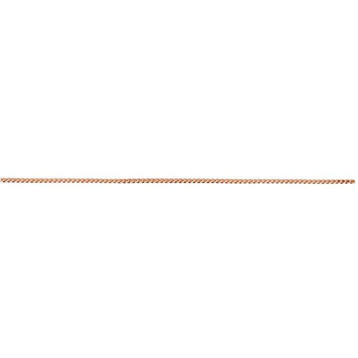 14/20 Rose Gold-Filled Round Twist-Pattern Wire, 2.59mm, Dead-Soft