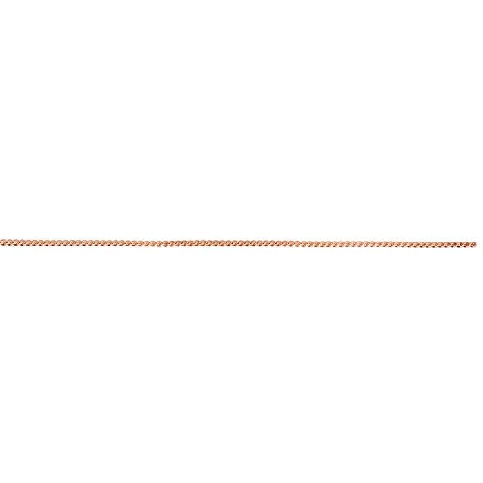 14/20 Rose Gold-Filled Round Twist-Pattern Wire, 0.81mm, Dead-Soft