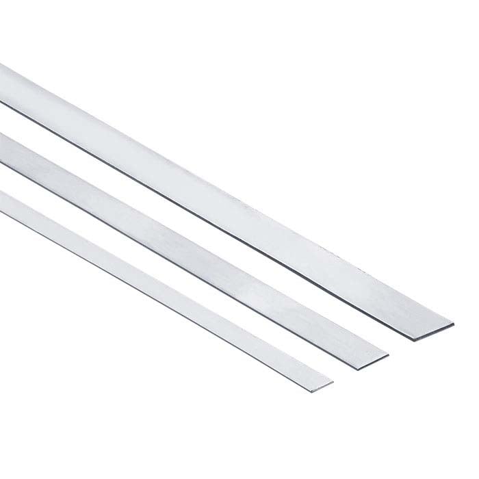 Argentium® Silver 4,76 mm remsa, 0,32 mm, död-mjuk
