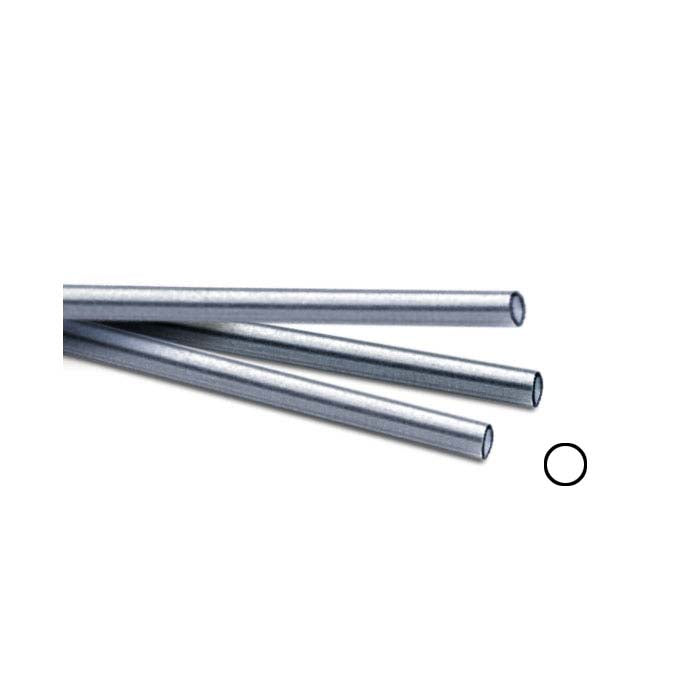 Argentium® Silver 4.57mm Heavy-Wall Tubing, Hard, 304.8mm Length