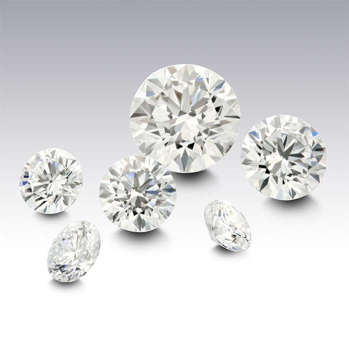 Laboratoriojalostettu timantti 2,03 ct pyöreä, G, SI1