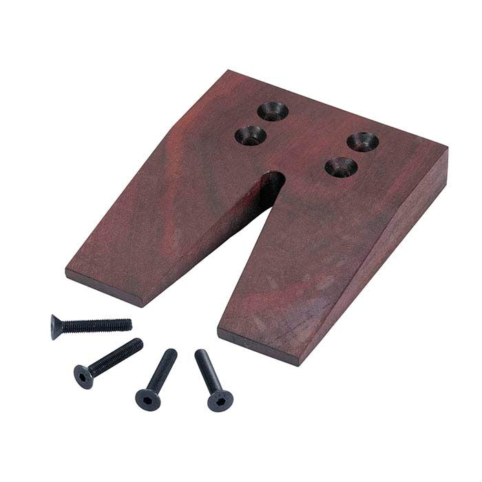 Jayne Redman® Purple Heart Wood Bench Pin for Rotational Bench Pin Mounting