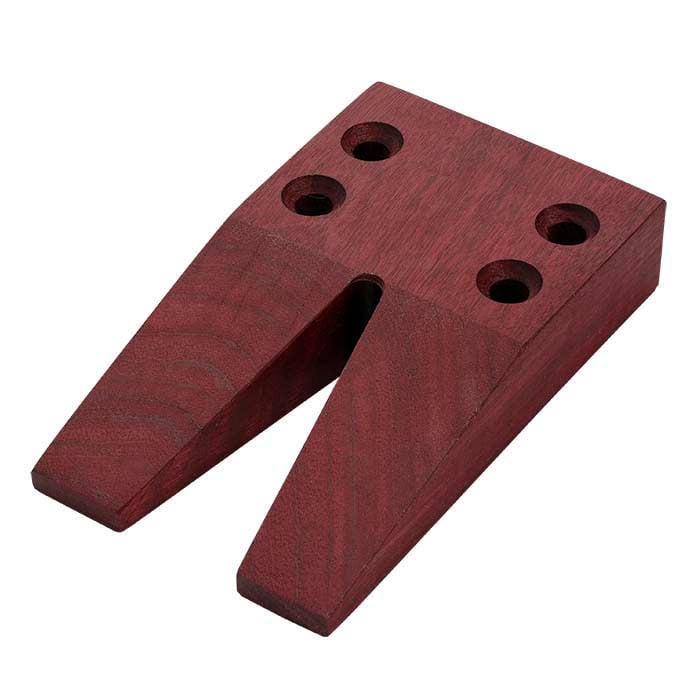 Jayne Redman® Mini Morsa in Legno Purple Heart per Montaggio su Morsa Rotazionale, 76,2 mm x 127,0 mm x 25,4 mm