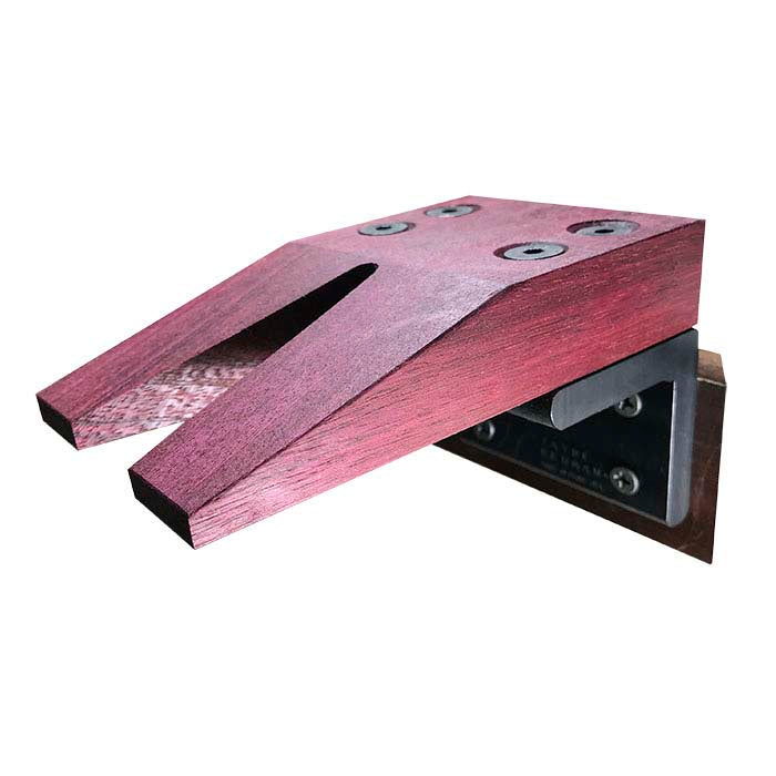 Jayne Redman® Mini Morsa in Legno Purple Heart per Montaggio su Morsa Rotazionale, 76,2 mm x 127,0 mm x 25,4 mm