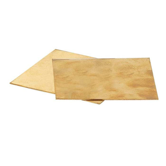 Brass Die-Forming Plate, 76.2mm x 76.2 mm, 1.02mm