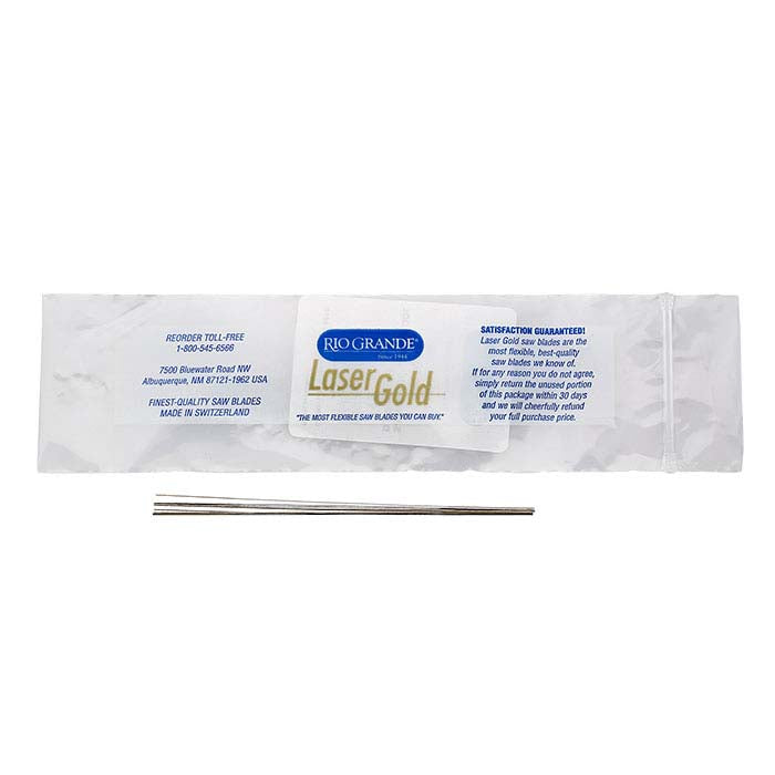 Laser Gold™ #7/0 Saw Blade, Pkg/12