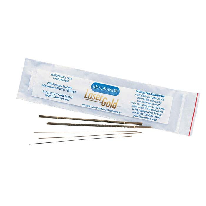 Laser Gold™ #6/0 Saw Blade, Pkg/12