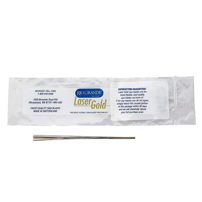 Laser Gold™ #3/0 Saw Blade, Pkg/12