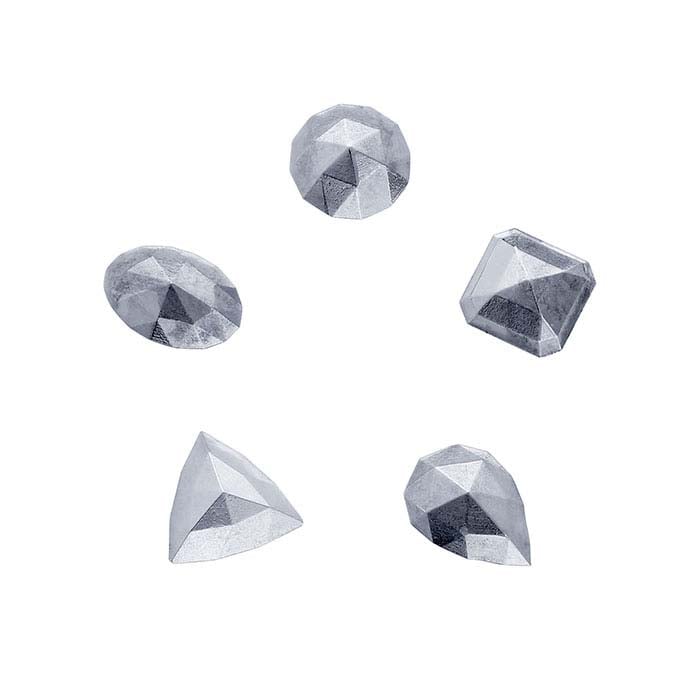 Bonny Doon Mini Coining Die Shot Plate, Combo #5 (Rose-Cut)