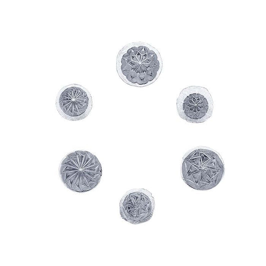 Bonny Doon Mini Coining Die Shot Plate, Graduated #12 (Pinwheels)