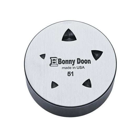 Bonny Doon Mini Coining Die Shot Plate, Graduated #51 (Trillion Sugarloaf)