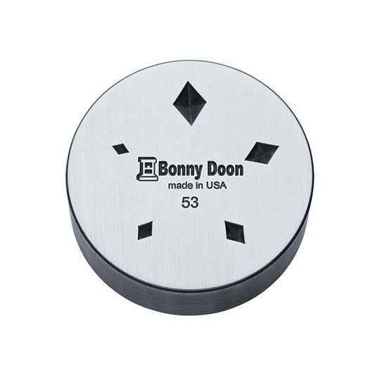 Bonny Doon Mini Coining Die Shot Plate, Graduated #53 (Diamond)