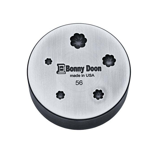 Bonny Doon Mini Coining Die Shot Plate, Graduated #56 (Syv Spiral)