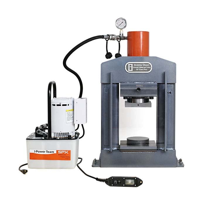 Bonny Doon Pro 55-Ton Electric Hydraulic Press & Ram