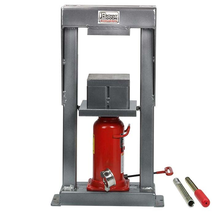 Bonny Doon 20-Ton Mark III Manual Hydraulic Press & Ram