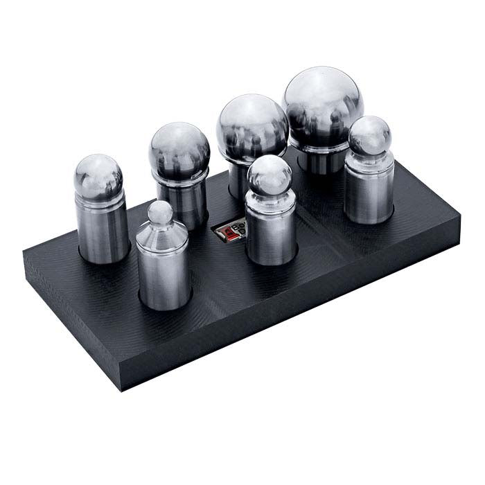Bonny Doon Seven-Piece Dapping Set for Hydraulic Presses