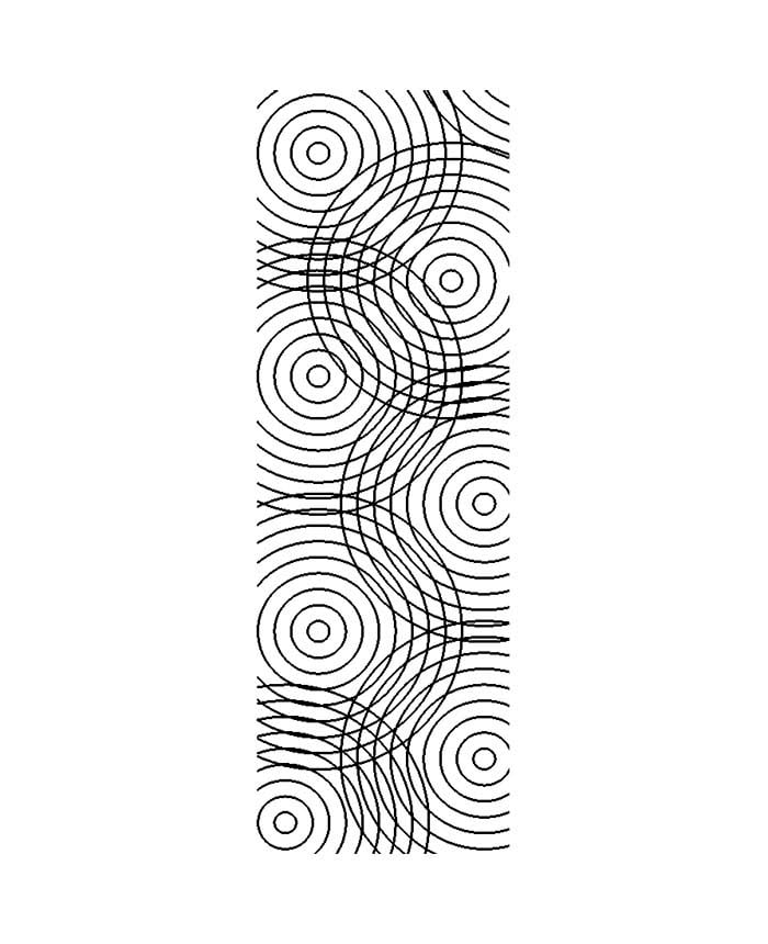 Bonny Doon Pattern Plate for Press or Rolling Mill, #11