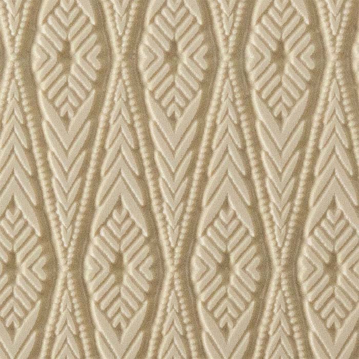 Metal Clay Texture Tile, Bohemian Rug