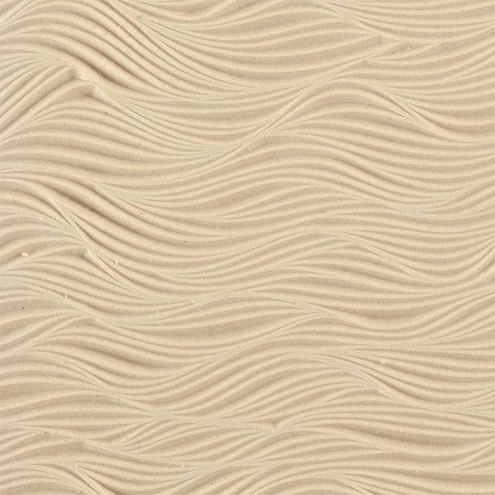 Metal Clay Texture Tile, Body Wave