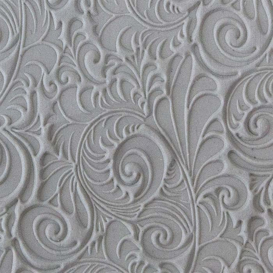 Metal Clay Texture Mega Tile, Plume