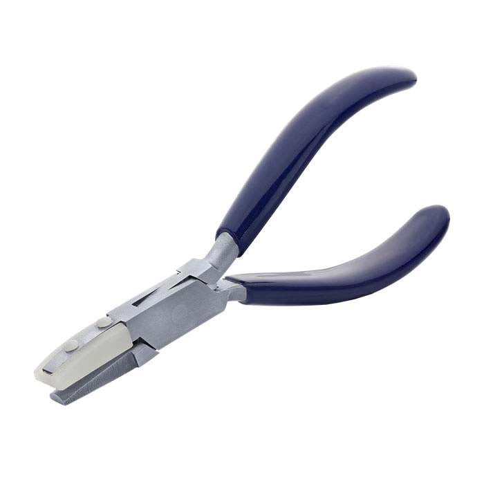 Half-Round and Flat Forming Pliers with Nylon Jaw