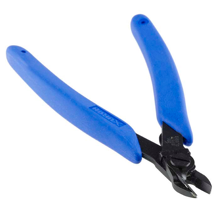 Xuron #9100F Oval-Head Micro-Shear Flush Cutters with Retainer
